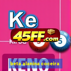 beta alanina coceira